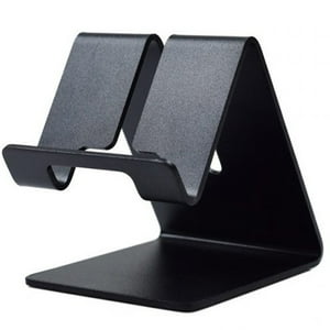 Newo - Soporte Celular Escritorio Aluminio Negro