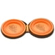 thumbnail image 1 of Plato Plegable Silicona Doble Naranjo Talla M Perro, 1 of 5