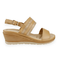 Sandalias New Walk Camel Mujer A2152-303-Ca - Talla 38
