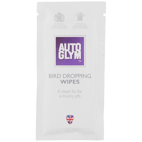 Toallitas para limpiar excrementos de aves Autoglym x10