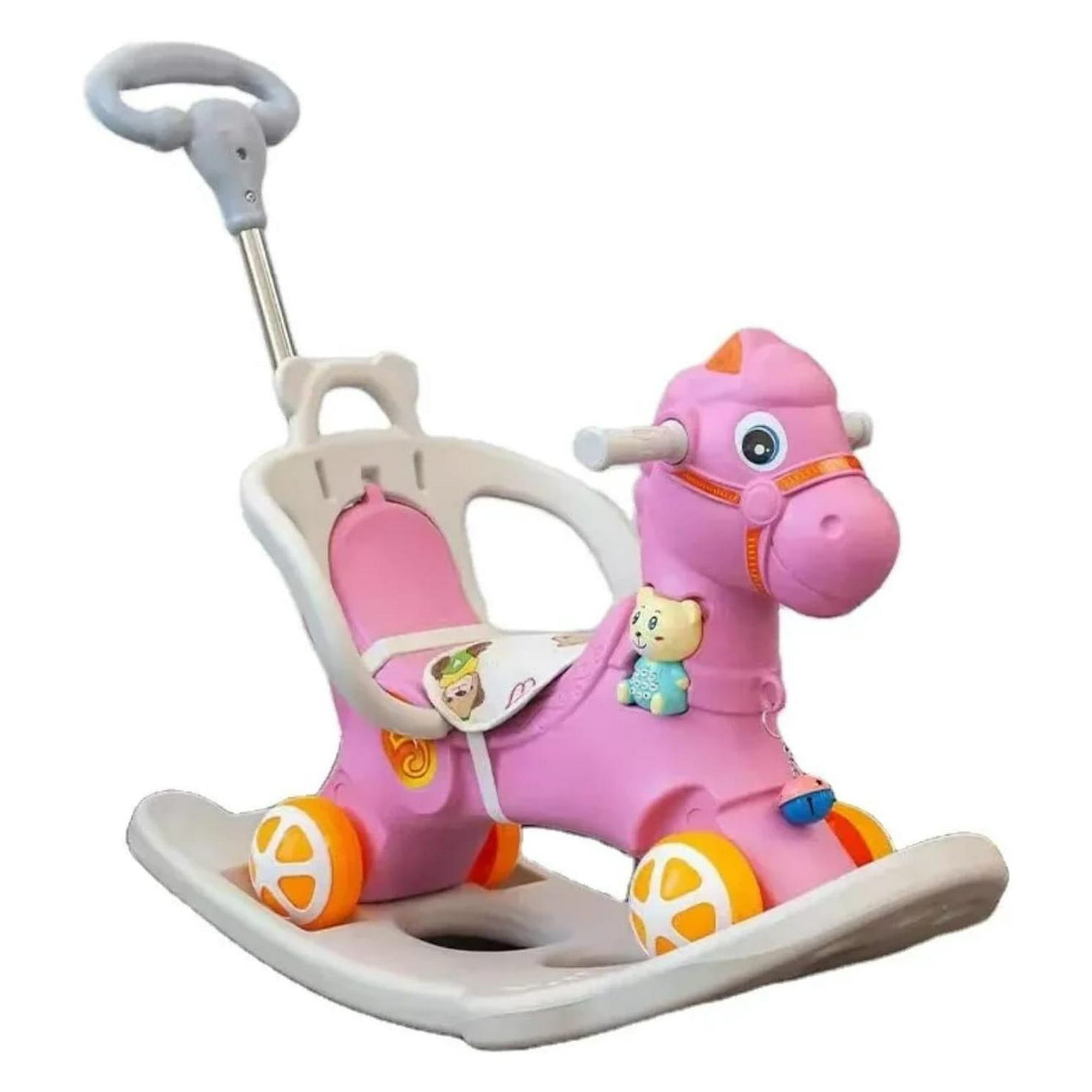 Genérico - Correpasillos Y Mesedora Para Bebes Con Sonido Rosa