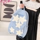 thumbnail image 2 of Gusure Star Designer Canvas Backpack Fashion Young Girls School Bags Teenage Casual Large Capacity Shoulder Bag Bookbag, 2 of 3