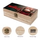 thumbnail image 3 of El Mono Caja Organizadora de Madera Rústica - Caja Decorativa Multifuncional para Escritorio, Hogar, Oficina, Joyas y Manualidades, 3 of 6