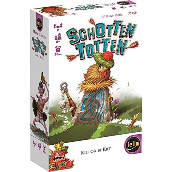 Juego de mesa IELLO Schotten Totten Strategy para 2 jugadores o más de 8 años