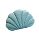 thumbnail image 3 of Almohada De Felpa Con Forma De Concha Marina Con Temática Oceánica Rellena De Algodón PP Para Silla, Color Azul, 3 of 5