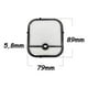 thumbnail image 3 of Filtro De Aire Compatible Con Husqvarna 143rii, 236r, 436r, 3 of 4