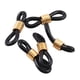 thumbnail image 3 of 50 Uds Extremos Para Gafas, Soporte Para Gafas, Cadena De Reparación, Extremos De Lazo, Negro, Dorado, 3 of 5