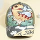 thumbnail image 1 of Cartoon Dinosaur & Letter Graphic Cute Baseball Cap For Toddler Kids Outdoor Traveling, 1 of 3