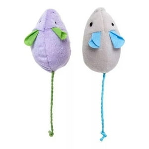 Defensor - Set De 2 Peluches De Ratón Para Gatos.