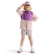thumbnail image 3 of Sudadera con capucha THE NORTH FACE para niños Glacier con cierre completo, rosa musgo/uva, 3 of 3