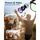 thumbnail image 3 of Gafas Inteligentes CJkao 800W con Cámara, Bluetooth y ChatGPT - Gris, 3 of 8