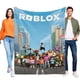 thumbnail image 1 of ROBLOX - ROBLOX anti-pilling, suave, ligera, esponjosa y acogedora de lujo para hogar y cocina – Perfecta para niños y adultos, 100 x 150 cm, 1 of 6