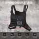 thumbnail image 2 of Koculemi Outdoor Sports Chest Bag for Men, Chest Vest Holster, 2 of 3