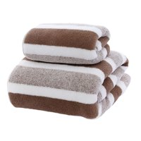 Bothyi - Toalla De Baño Para El Cuerpo, Toalla De Ducha Altamente Absorbente Para Sauna, Hogar, Marrón