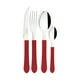 thumbnail image 2 of Tramontina Juego Cubiertos  25 Piezas Leme Rojo, 2 of 5