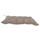 thumbnail image 2 of Cojín Para Silla Columpio Impermeable Asiento Exterior Caqui 100x50x10cm, 2 of 5