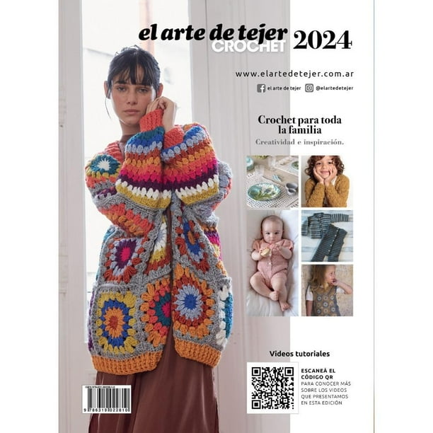 Revista Arte De Tejer Crochet 2024 Lider