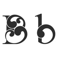 Rienda Libre Graphics - Decomural Letter B Alphabet Nursery Ws-15319