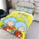 thumbnail image 3 of Dr. Seuss Conjunto de sábanas temático, trío de piezas, cómodo y amigable con la piel, diseño único, regalo de decoración para el hogar para familiares, amigos y fans,135cm *200cm, 3 of 6
