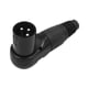 thumbnail image 2 of Conector De Cable Xlr En Ángulo Recto Para Altavoz Mezclador En Ángulo Recto Conector Xlr De 3 Pines, 2 of 5