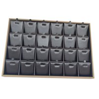 Ioensy - Bandeja Para Joyas, Bandeja De Mesa Para Exhibir Collares Y Colgantes, Estilo Tocador De Joyería F