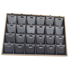 Ioensy - Bandeja Para Joyas, Bandeja De Mesa Para Exhibir Collares Y Colgantes, Estilo Tocador De Joyería F