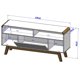 thumbnail image 3 of Rack Tv 55 Lazuli Negro Rattan, 3 of 4