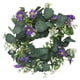 thumbnail image 5 of Guirnalda De Eucalipto De 12.0 In Para Decoración Navideña De Puerta Delantera, Color Morado, 5 of 5