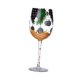 thumbnail image 4 of Copa De Vino Navideña Copa De Vino Tinto Estampada Para Vacaciones De Invierno Estilo D, 4 of 5