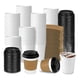 thumbnail image 1 of Vaso Cafe Kraft Vasos Polipapel Vaso C/tapa+manga 8oz 100und Blanco / Vaso 8oz, 1 of 10