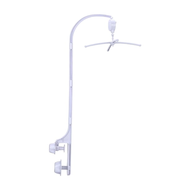 Soporte de campana de la cama, brazo colgante, rotación, resistente, bracket de la cama para niños móvil de bricolaje, para dormitorio, niños, niñas Juego de 4 nudos