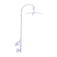 Magideal - Soporte De Campana De La Cama, Brazo Colgante, Rotación, Resistente, Bracket De La Cama Para Niños Móvil De Bricolaje, Para Dormitorio, Niños, Niñas Juego De 4 Nudos