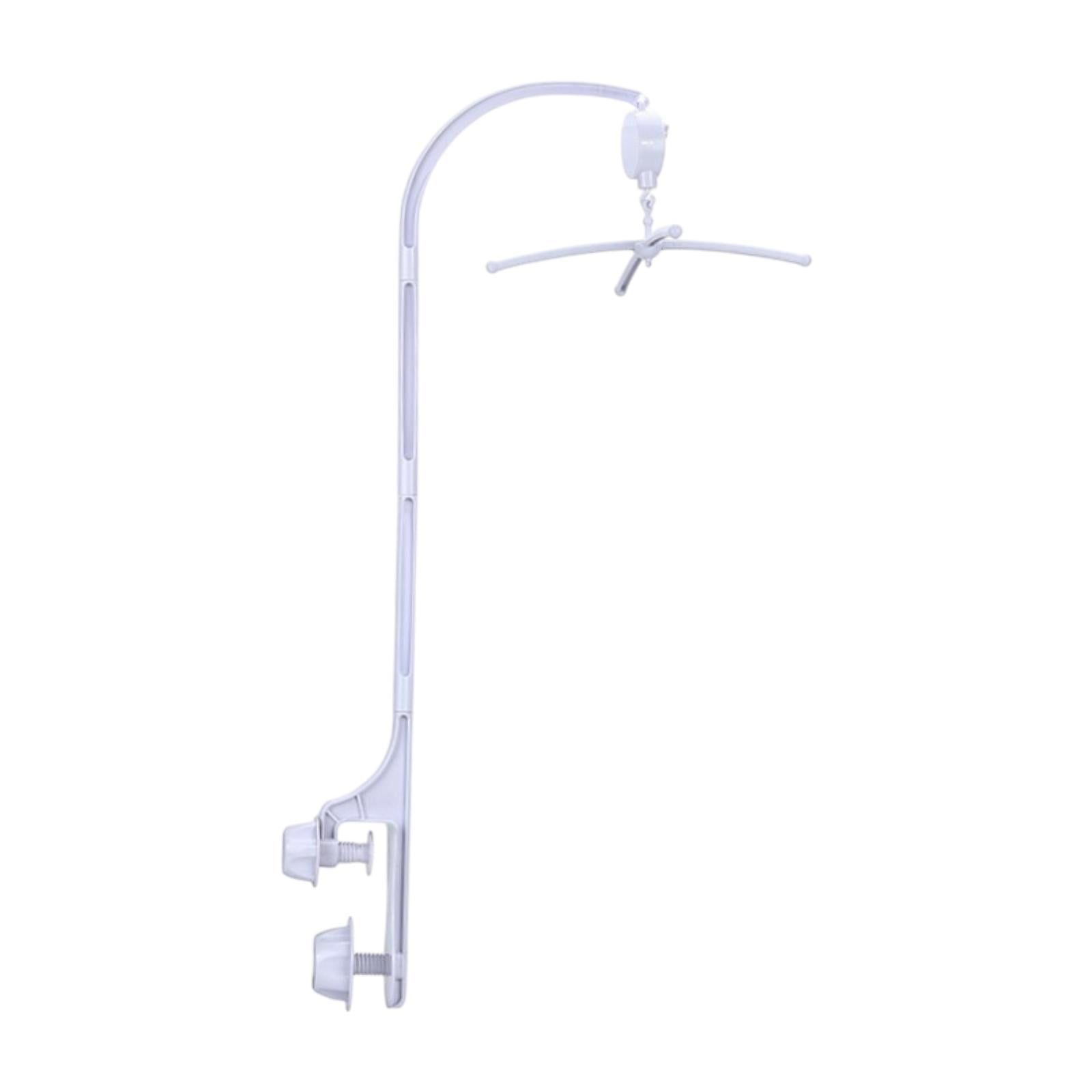 Magideal - Soporte De Campana De La Cama, Brazo Colgante, Rotación, Resistente, Bracket De La Cama Para Niños Móvil De Bricolaje, Para Dormitorio, Niños, Niñas Juego De 4 Nudos