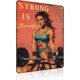 thumbnail image 1 of Letrero estaño metal gimnasio no dejas entrenar envejeces vintage arte pared hogar boxeo club 30x40cm, 1 of 6
