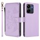 thumbnail image 2 of Funda Cartera Mariposa para [Xiaomi Redmi 13C 4G/5G] con Soporte y Cremallera Morado claro, 2 of 6