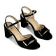 thumbnail image 5 of Sandalia Casual Taco Alto Simil Charol Weide Mujer YOU550, 5 of 8