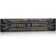 thumbnail image 1 of Letrero decorativo salida dramática aluminio 10x40 cm decoración pared 2D plano ornamentado humorístico espacio entretenimiento hogar, 1 of 7