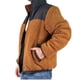 thumbnail image 2 of Chaqueta Teddy Hombre Tipo Corderito Gruesa Bolsillos 602, 2 of 6
