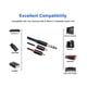 thumbnail image 3 of Cable Audio En Y Plug 6.35mm Trs A 2 Rca Estéreo 3 Metros, 3 of 9