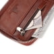 thumbnail image 3 of Billetera CALFART RFID de cuero con cremallera y bolsillo para monedas, 3 of 7