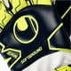 thumbnail image 3 of Guantes De Fútbol Arquero Softground Rf Negro Amarillo T8, 3 of 3