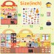 thumbnail image 2 of Libro de pegatinas CREATIVETREES 3 juegos reutilizables tipo gel, 2 of 8