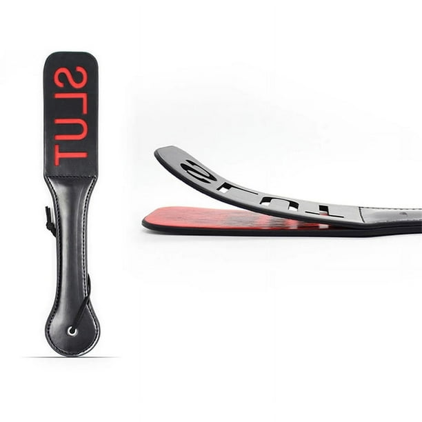 1pc BDSM Spanking Paddle for Adults - Faux Leather Slapper Paddle for Sex Play and Role-Play - Enhance Your Sexual Experience