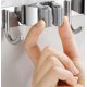 thumbnail image 3 of Organizador De Baño De Pared No-punch Acero Inoxidable, 3 of 8