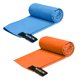 thumbnail image 5 of 2 Uds Toalla Absorbente De Agua Cómoda Toalla Transpirable Naranja Y Azul, 5 of 5