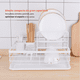 thumbnail image 3 of Secaplatos Escurridor 2 Niveles Acero Inox Blanco Simplit, 3 of 5