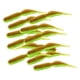 thumbnail image 2 of Siluses De Algodón Regalos Les De Pesca De Olas Para Truchas Mandarina De Agua Salada Verde 12x 63 Mm1.5g, 2 of 5