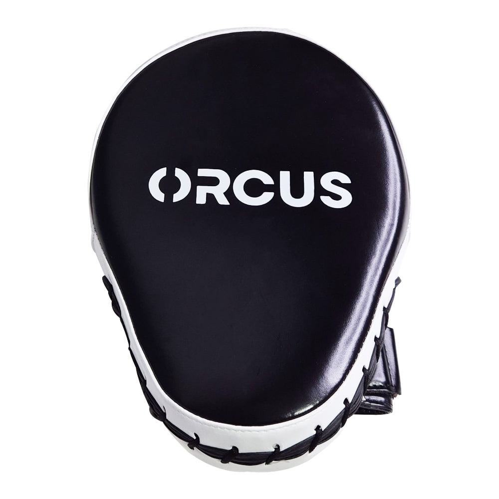 Orcus - Guante Foco De Boxeo-artes Marciales Negro Blanco