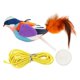 thumbnail image 1 of Juguete De Peluche Para Gato Con Puerta Colgante Con Sonido Para Entrenar Gatos En Interiores Kitty Violeta, 1 of 3