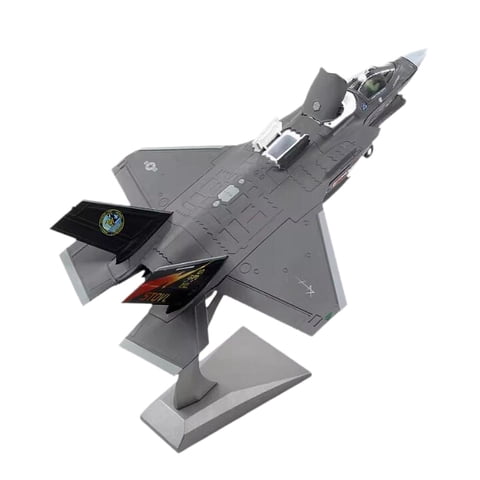Bothyi - Modelo De Avión De Aleación De Regalo, Modelo De Caza F35B 1/72, Para Estantería De Bar De Oficina